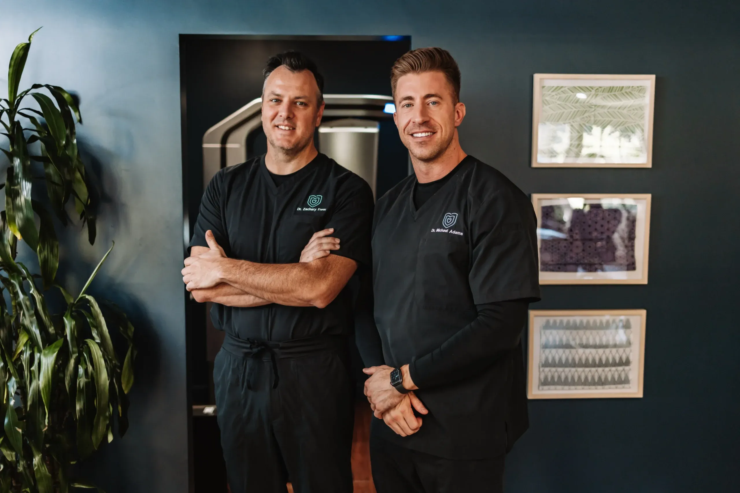 Dr. Zachary Freer and Dr. Michael Adams