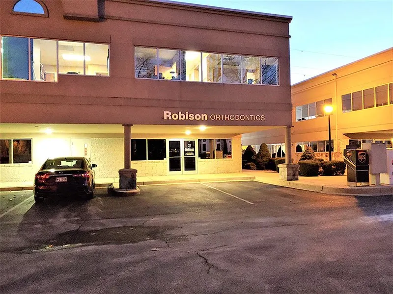Exterior of the Robison Orthodontics office in Frederick, MD