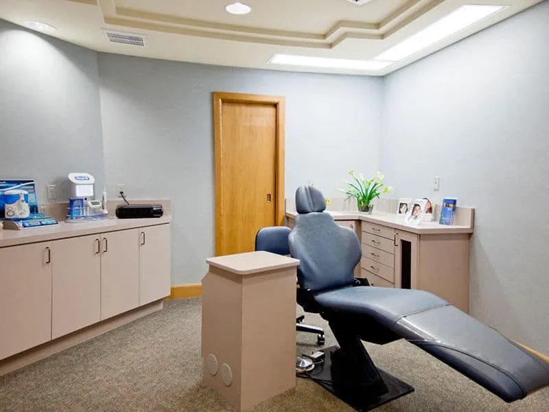 Private treatment room at Robison Orthodontics