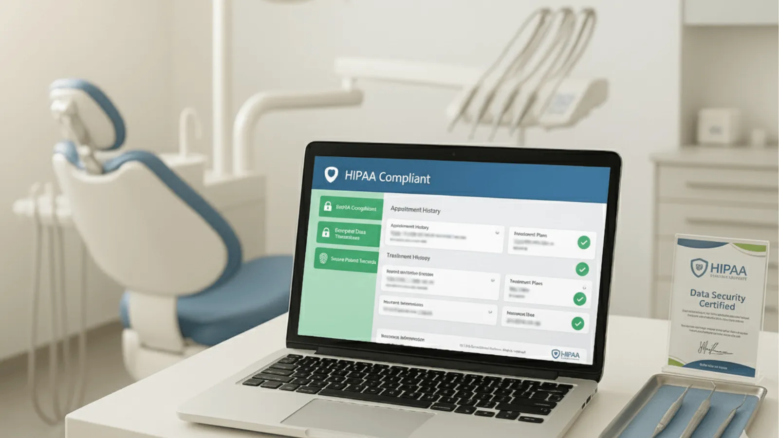 What to Look for in HIPAA-Compliant Dental Software