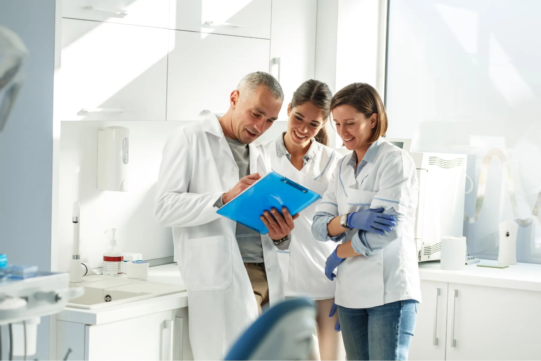 Dental software in use