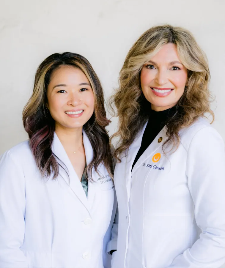 Dr. Kimi Caswell and Dr. Kendall Tada