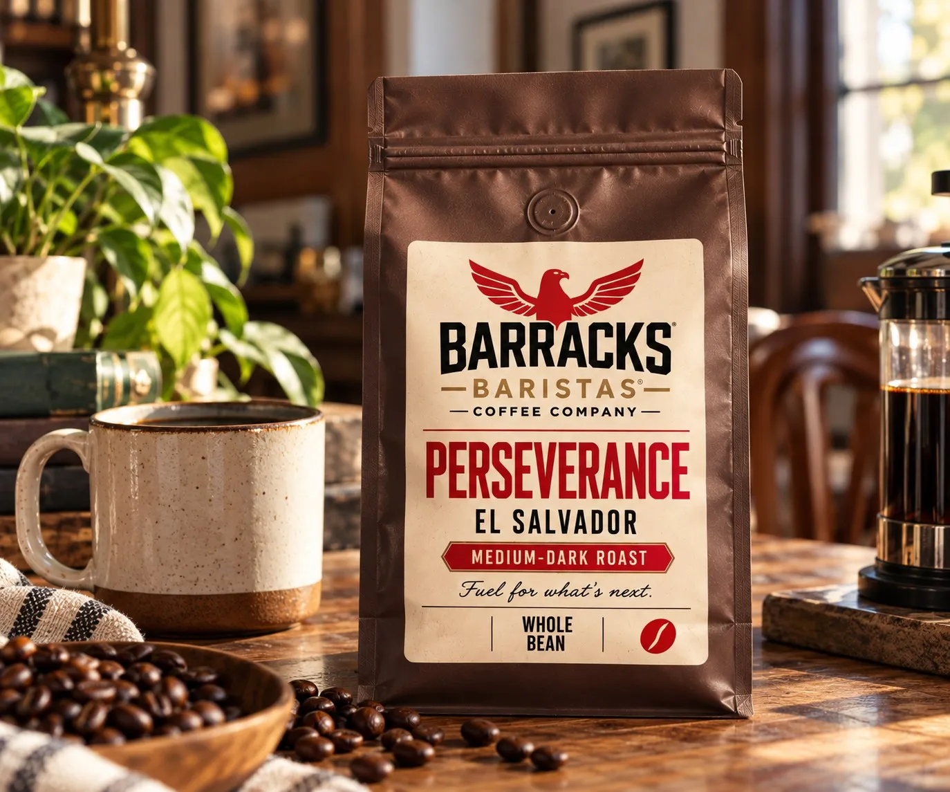 Perseverance coffee packaging concept
